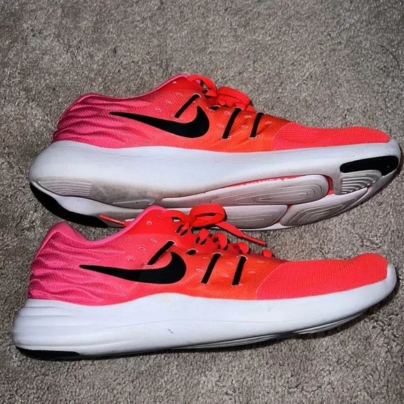 Nike Lunar Stelos Women’s Sneakers size 9.5 pink multi color - Picture 9 of 11